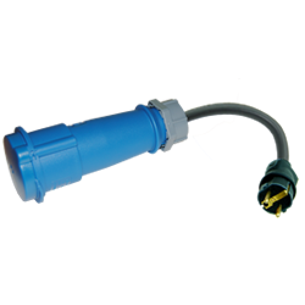 Adaptador monofásico CEE 32A (7,4kW) para shucko
