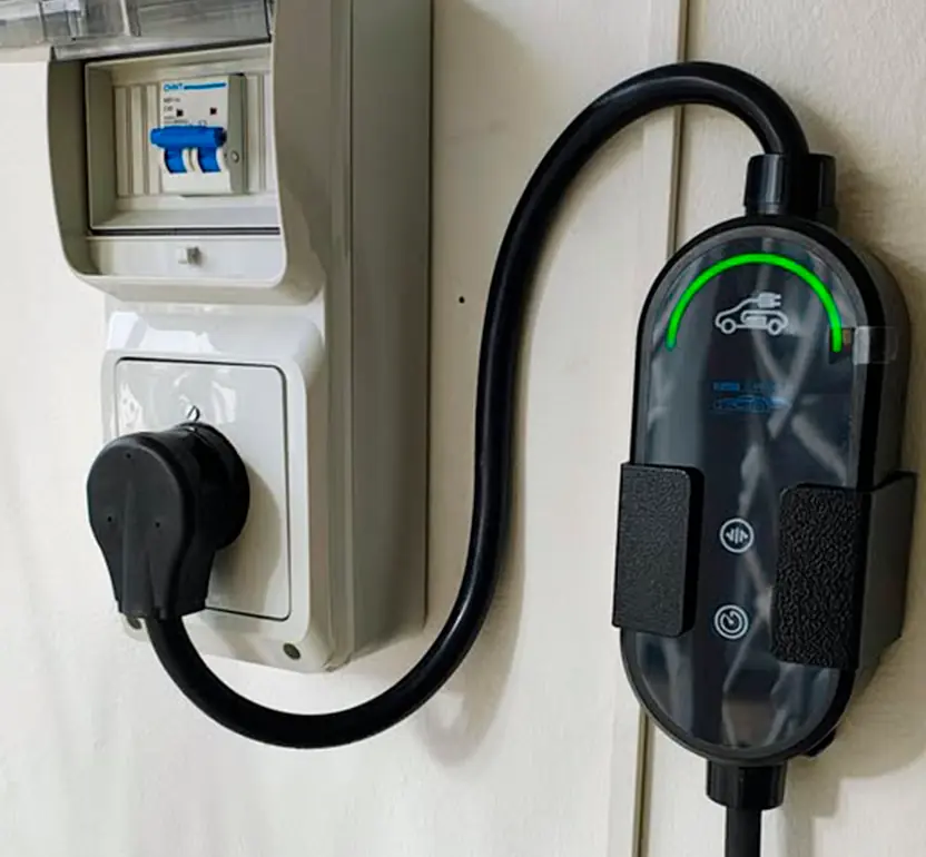Einphasiges Tragbares Ladegerät 3,7 kW (16A) – 5 m Kabel | Typ 2