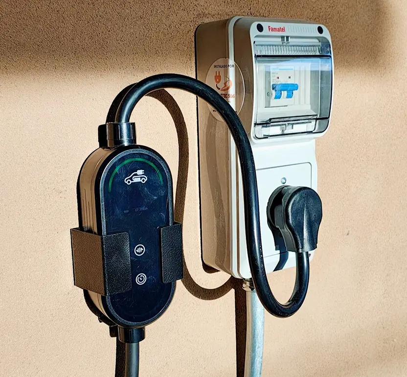 Einphasiges Tragbares Ladegerät 3,7 kW (16A) – 5 m Kabel | Typ 2